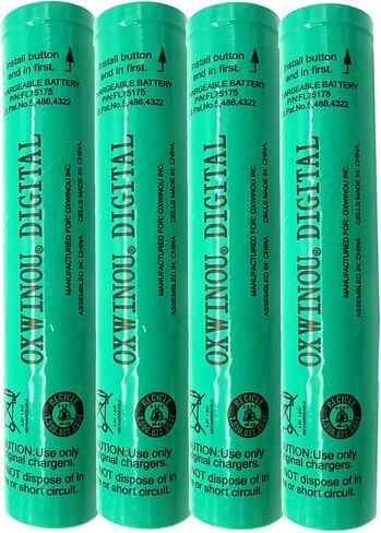 XUNTU 3.6V 1800mAh 75175 Battery Compatible with Streamlight Stinger DS LED HP XT 75175 75375 75813 75810 PolyStinger Pelican M9 FL126 Flashlight(1-Pack) in Saudi Arabia