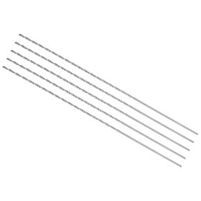 Mini Twist Drill Bit, 0.9mm Drill Diameter 100mm Total Length, High Speed Steel Twist Drill Bit - (Applications: for Metal Plastic and Woodwork), 5-Pieces