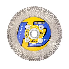 Diamond Tile Saw Blade - 5inch/125mm Diamond Cutting Disc for Cutting Grinding Ceramic Porcelain Tile Marble Granite Quartz Dekton Artificial Stone