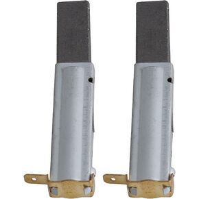 Vacuum Motor Carbon Brush Replacement Parts for Industrial Home Grey Shell Pack of 2