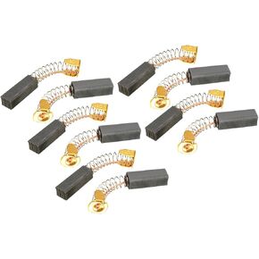 uxcell 10Pcs Carbon Brushes,for Electric Motor,20mmx7mmx6mm,Treadmill,Wood Trimmer,Laminate Trimmer,