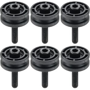 6PCS 305784005 305784001 Tile Saw Roller Assembly Compatible with Ryobi DT180EVO, Table Saw Replacement Parts for Ridgid 7" Tile Saw Roller R4030 R4030S R4031 R40311