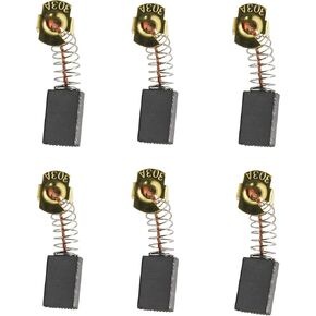 6/pack CB303 Carbon Brush (0.2 * 0.43 * 0.67 inch) Compatible with Makita Power Tool CB303 194996-6 191963-2