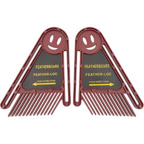 Feather Board for Router Tables, Table Saws and Fences (Yellow)