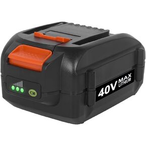 40V 3.5Ah Replacement Lithium Battery for Worx 40V Battery WA3580 WG180 WG280 WG380 WG580