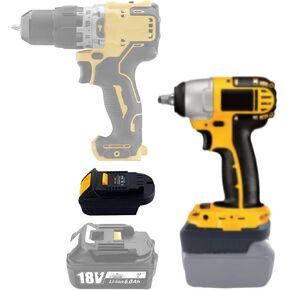 for Makita for Dewalt Battery Adapter,MT20DL Battery Adaptor Compatible for Makita 18V Lithium-ion Battery Convert to Dewalt 20V Battery,DIY Converter for Dewalt 20V Cordless Power Tools in Kuwait