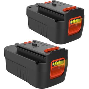 244760-00 18V Lithium Battery 5.0Ah Replace for Black and Decker 18V Battery replacement for HPB18-OPE A1718 FS180BX FS18BX FS18FL FSB18 Firestorm 18V Battery