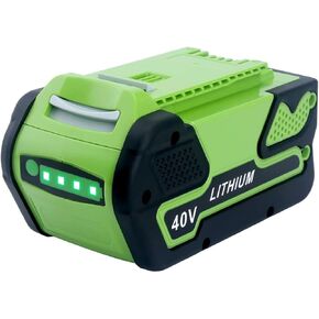 بطارية 6000 مللي أمبير 40 فولت متوافقة مع GreenWorks G-MAX 40 فولت 29472 29462 29252 20202 22262 25312 أدوات كهربائية بالمنشار اللاسلكي in Kuwait