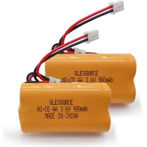 3.6V 900mAh Exit Sign Emergency Light Battery Replacement for Exitronix 10010037, Max Power B2-0031 MH468886, Unitech LEDR-1 6200RP, Dantona CUSTOM-318 OSA230, Lowes 253799 (4 Pack)