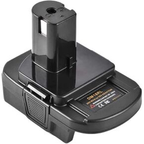 MT20RNL Battery Adapter fits Ryobi 18V Tool, Converts Makita 18V Lithium ion Battery to Ryobi 18V Battery