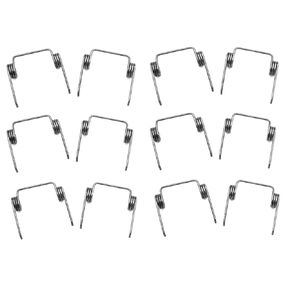 Pack of 12 New 877-851 877851 Feeder Springs fits NV65AC NV65AB NV83A NV83A2 NV83A NV83A3 NV83A5 NV65AA Parts Assembly for HItachi Replacement Accessories, Black