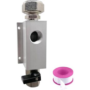 Air Compressor Outlet Kit 3/4 Inch for Rapid Air System, Compressed Air Outlet Kit for Shop Air Line Kit, Fittings for Compressed Air Piping System with 1/2 Inch NPT Outlet Port