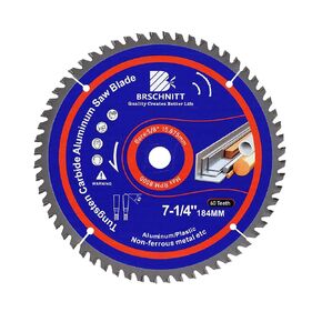 12Inch 100Tooth TCG Metal Saw Blade - for Aluminum Plastics and Non Ferrous 1" Arbor