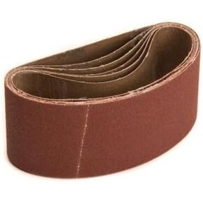 Mirka 57-3-21-080 3-Inch by 21-Inch Portable Abrasive Belt by weight Cloth 10 pieces