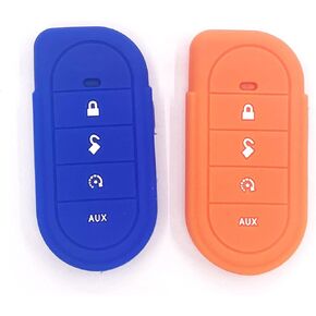 #7656V 7856V Orange and Blue Soft Silicone Protective Cover Remote Control V2 Silica Gel Protective Shell Replacement Part New for Viper