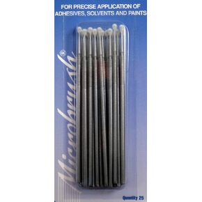 Micro Applicator brush, 25 Count (Pack of 1)