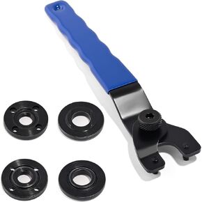 مفتاح طاحونة زاوية TAROSE مفتاح ربط عالمي قابل للتعديل مع 4 قطع 5/8-11 عمود طاحونة متوافق مع أجزاء طاحونة ديوالت ميلووكي ماكيتا بوش ريوبي بلاك ديكر in Kuwait