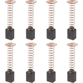 4 Pairs Carbon Brushes Replacement Compatible with D-remel 4000 Carbon Brushes Repairing Part for Rotary Tool 6.3x4.8x8.4mm