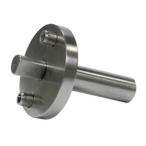 Weiler 89033 Drive Arbor for 2" and 3" Maximum Density Miniature Disc Brushes, Made in The USA