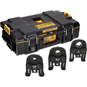 DEWALT Press Kit Tool Kit, Jaw, 1/2 to 1 Inch (DCE202K)