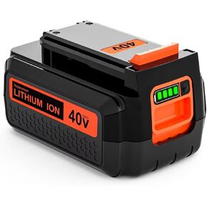 40V LBX2040 Replacement Battery 3.0Ah Compatible with Black and Decker 40V Battery Lithium LBX2040 LBXR36 LBXR2036 LST540 LCS1240 LBX1540 LST136W LST136 LHT2436 LBX1540 Cordless Tools(Yellow)