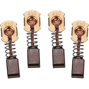 CB-430 New Carbon Brush Set for Makita DGA452, DJV140, DJV180, BJS160, BJS161, BGA450, BGA452（4Pcs）