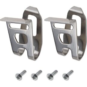Create idea 2pcs Electric Drill Belt Hook Clips with Screws 346449-3 Compatible with Makita XFD01 XFD07D DTD144 DTD144Z 12V 18V Cordless Drill Impact Driver Belt Clip