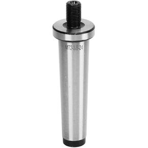MT2-3/8-24 Drill Chuck Arbor 2MT Shank To 3/8in 24 Threaded Drill Chuck Arbor Hardened Morse Taper MT2 Adapter for Pneumatic Tools in Saudi Arabia