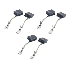 6PCS #316055220 CARBON BRUSHES 17-150 6" Angle Grinder Carbon Brush M16 600548420 600552420 600562420 600572420 600398420 600407420 600408420 Quality Durable New Replacement Parts for METABO