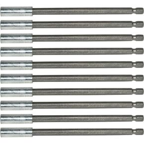 Eagles 12PCS Magnetic Bit Holder Extension, 6" Extension Socket Drill Bit Holder 1/4" Hex Power Tools