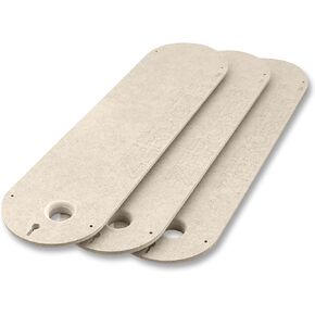 Zero Clearance Table Saw Inserts - Rigid Compatible - TS2424, TS2412, and TS3612 Table Saws (3-Pack)