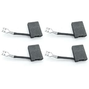 Pack of 4 New 384613-01 38461301 DW871 Carbon Brush DW871-AR DW871-B2 DW872 Chop Saw Assembly Angle Grinder Carbon Brush Parts Durable for Dewalt Replacement Assembly Accessories, Black