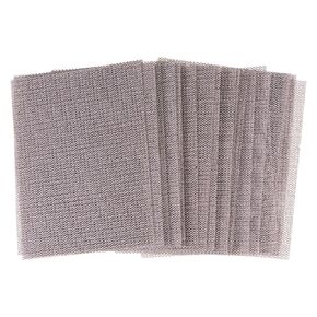 30pcs 240 Grits Mesh Sanding Screen Sheets 3" x 4" Wet or Dry Sandpaper Dust Free Abrasive Pads for Car Wood Drywall Metal Polishing & Grinding