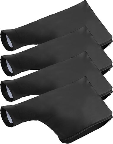 4 عبوات من أكياس غبار منشار ميتري، حقيبة تجميع غبار منشار الطاولة السوداء مع سحاب وحامل سلكي قابل للتعديل وإكسسوارات منشار طاولة وحقائب تجميع الغبار لمنشار ميتري للأعمال الخشبية 255 موديل in Kuwait