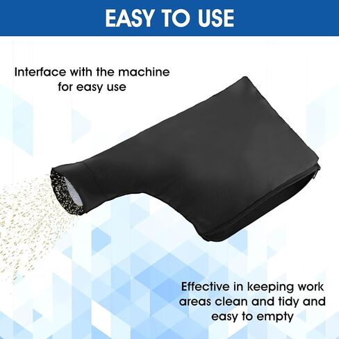 4 عبوات من أكياس غبار منشار ميتري، حقيبة تجميع غبار منشار الطاولة السوداء مع سحاب وحامل سلكي قابل للتعديل وإكسسوارات منشار طاولة وحقائب تجميع الغبار لمنشار ميتري للأعمال الخشبية 255 موديل in Kuwait