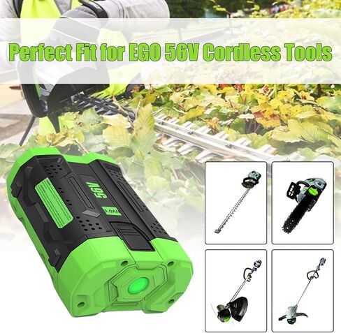 استبدال بطارية EGO 56V 3000mAh BA2800T BA4200 BA1400 56 فولت بطاريات ليثيوم أيون متوافقة مع EGO 56 Volt CS1604 CS1804 CS1403 HT2400 LB6504 LB5804 LB6500 LB4800 PH1400 أدوات كهربائية in Kuwait