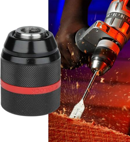 مثقاب تشاك بدون مفتاح مثقاب 1/2 بوصة 1/2-20UNF Mount 2-13mm مثقاب يدوي بدون مفتاح تشاك ذاتي الشد لأغراض متعددة in Kuwait