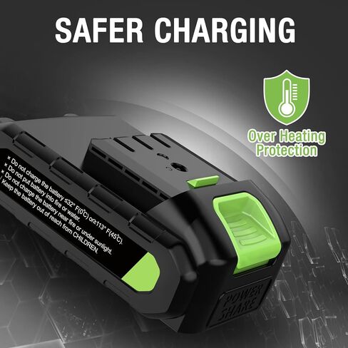 20V 2.0 Ah Battery Only for AT-9028 Cordless Leaf Blower - Rechargeable Replacement Battery Only (Charger Not Included) in Kuwait