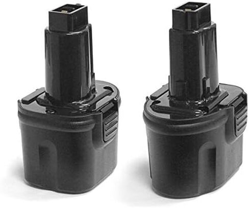 ExpertPower 2 Pack 7.2v 2000mAh NiCd Battery for Dewalt DW9057 DE9057 DE9085 DW920K DW920K-2 DW920K2 DW925K DW925K-2 DW925K2 DW968K in Kuwait