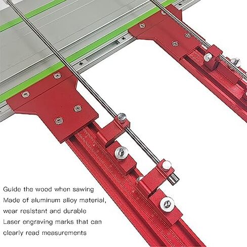 Parallel Guide Rail System Circular Saw Track Set Woodworking 90 Degree Guide Rail Joining Set T-Track Miter Track Guide Auxiliary Tool for Electric Circular Saw in Saudi Arabia