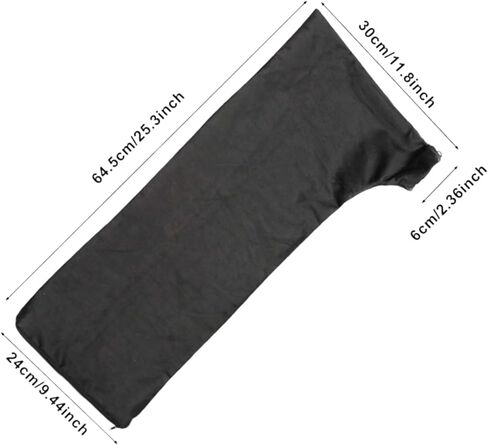 قطعتان من أكياس تجميع الغبار لمنشار ميتري 255، ملحقات منشار طاولة عالية السعة / غطاء غبار مع سحاب وحامل سلكي قابل للتعديل، لقطع حزام الصنفرة منشار قطري in Kuwait