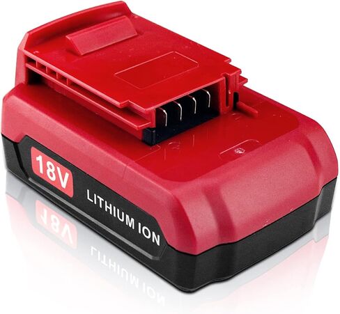 2 حزمة بطارية بديلة 3.0 أمبير PC18BLX متوافقة مع كابل بورتر 18 فولت بطارية ليثيوم PC18B PC188 PC18BL PC18BLX PC18BLEX PCXMVC أدوات كهربائية لاسلكية (أحمر) in Saudi Arabia