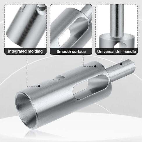 Easy Twist Wire Tool, 11 Gauge Drill Chuck Tool Efficient Electrician Drill Chuck Drill Chuck Tool Kit Wire Twister Tool for 3/8 Keyless Chuck Drill Fence Home Garden Workshops Garages in Saudi Arabia