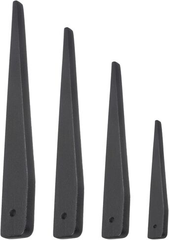 4PCS Morse Taper Drift Key 265/225/190/140mm Carbon Steel Drill Chuck Sleeve for MT1-MT2 Removes Morse Taper Adapter in Saudi Arabia