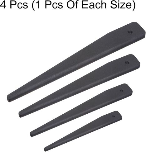 4PCS Morse Taper Drift Key 265/225/190/140mm Carbon Steel Drill Chuck Sleeve for MT1-MT2 Removes Morse Taper Adapter in Saudi Arabia