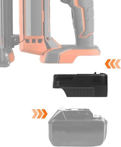 Adapter Convert for DeWalt/for Milwaukee to Ridgid AEG, DM18AR Battery Converter for DeWalt 20V&for Milwaukee M18 18V Lithium Battery to Work with for Ridgid AEG 18V Hyper Li-ion Power Tools in Saudi Arabia