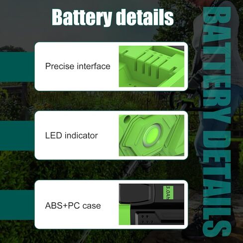 【1-Pack 56V 3000mAh】Replacemet Battery for EGO 56V Battery Compatible with EGO Bettery 56 Volts Cordless Power Tools BA2800 BA2800T BA4200 BA4200T BA1400 BA1400T BA2240 BA1120 Lithium Battery in Kuwait