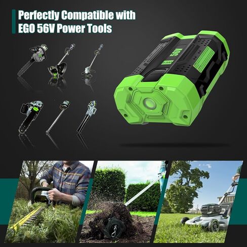 【1-Pack 56V 3000mAh】Replacemet Battery for EGO 56V Battery Compatible with EGO Bettery 56 Volts Cordless Power Tools BA2800 BA2800T BA4200 BA4200T BA1400 BA1400T BA2240 BA1120 Lithium Battery in Kuwait