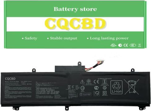 بطارية CQCBD C41N1837 لـ ASUS Rog Zephyrus GA502 GA502D GA502DU GA502GU GA502IV GU502 GU502DU GU502GV GU502LU GU502LW GU502LV GX502LXS GX502GV GX502GW GU532 GX532 GU532 غو GU532GV GX532GV GX532GW in Saudi Arabia