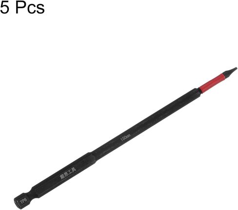 5 قطعة تأثير صعبة توركس مثقاب الخشب T25 6 "طول 1/4" عرافة عرقوب S2 الصلب المغناطيسي إدراج ستار 6 نقطة رئيس مفك بت in Kuwait